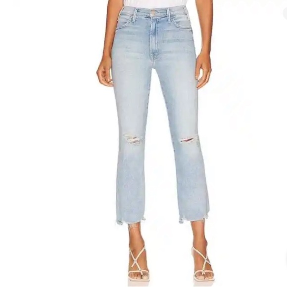MOTHER Denim - Mother The Hustler Ankle Chew Sz 31 Petal Plucker